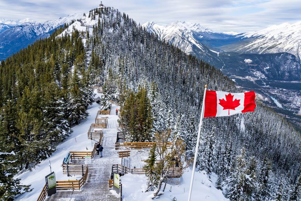 Banff Nemzeti Park Sulphur Mountain Trail
