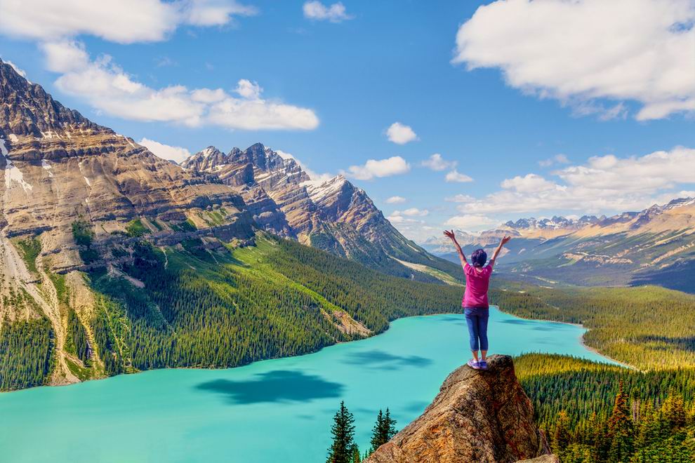 Banff Nemzeti Park bow summit