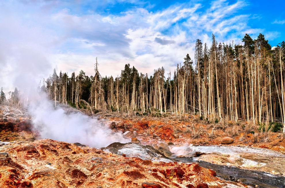 Yellowstone nemzeti park utazás