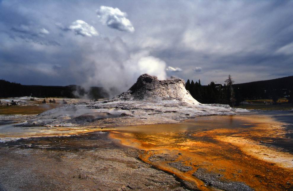 Yellowstone nemzeti park Upper Geyser Basin