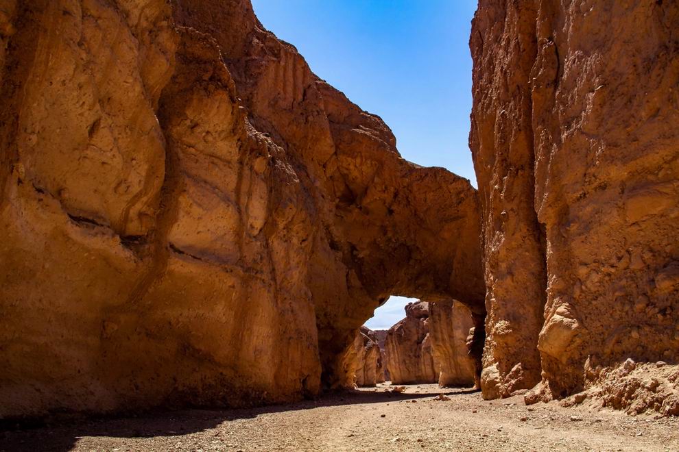 death valley natural bridge trail
