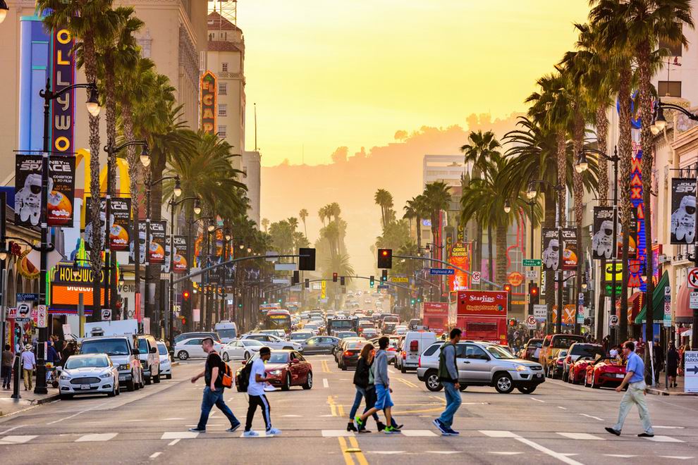 Los Angeles Hollywood Boulevard