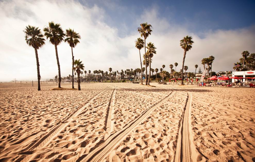 Santa Monica beach