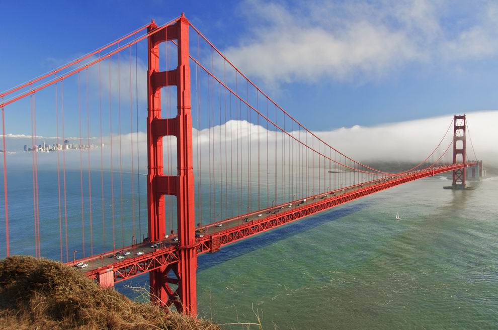 san francisco, golden gate bridge